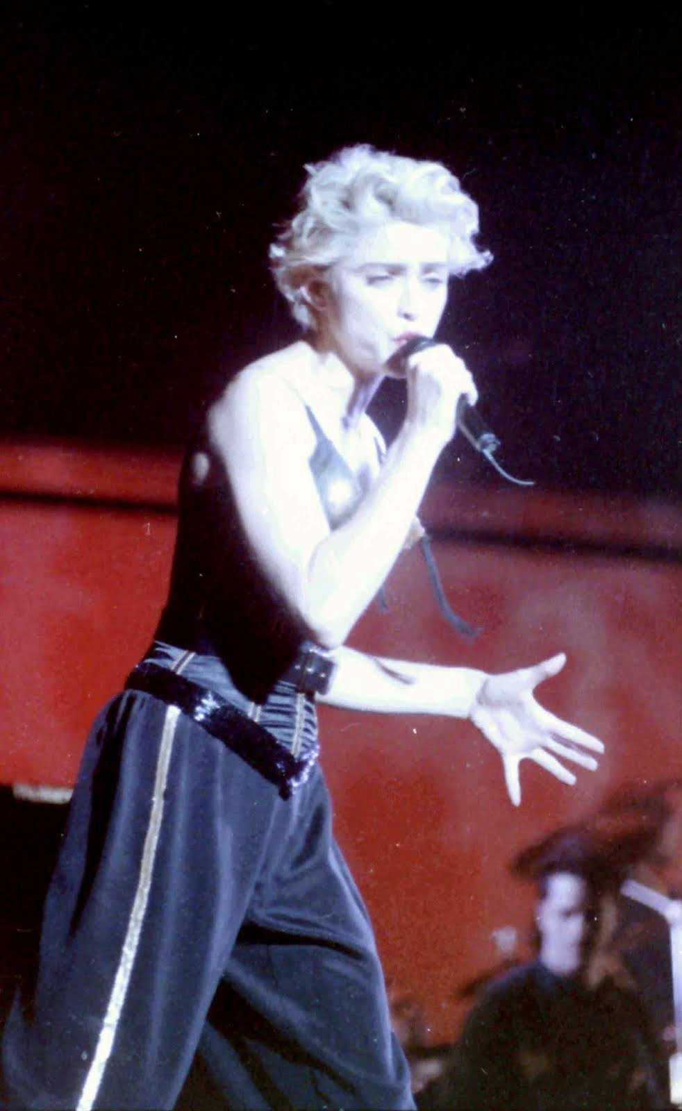 Madonna, Early icon: 1983–1989 · Who’s That Girl World Tour, Wembley